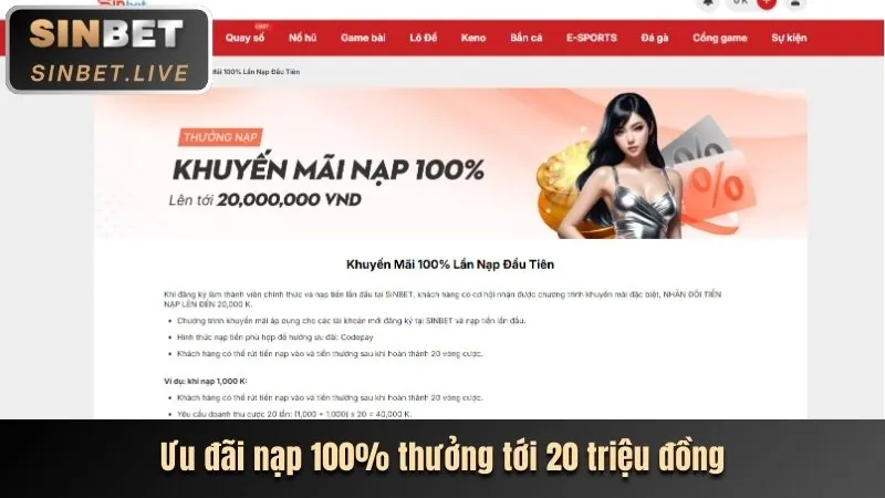 Hình ảnh banner khuyến mãi THBBET CHÍNH THỨC